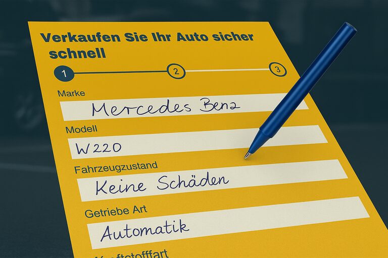 Verkaufen Sie Ihr Auto sicher und schnell